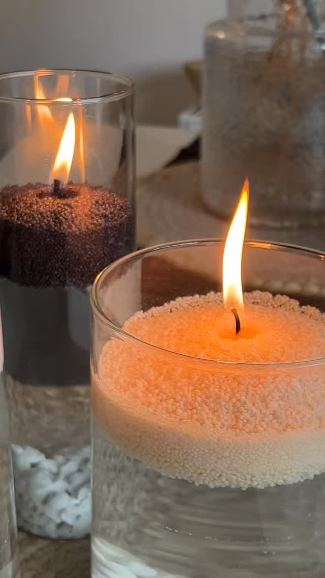 Wir lieben unsere Wasserkerzen, ihr auch?😍🪔💦, #kerze #deko #wasserkerze #kerzensand #homedecor #sandandfire #dekoratiom #kerzendesign | Sand & Fire