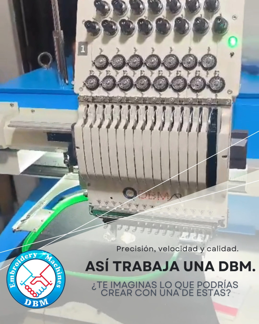 🎯 Precisión, velocidad y calidad en cada puntada. Mira cómo una ...