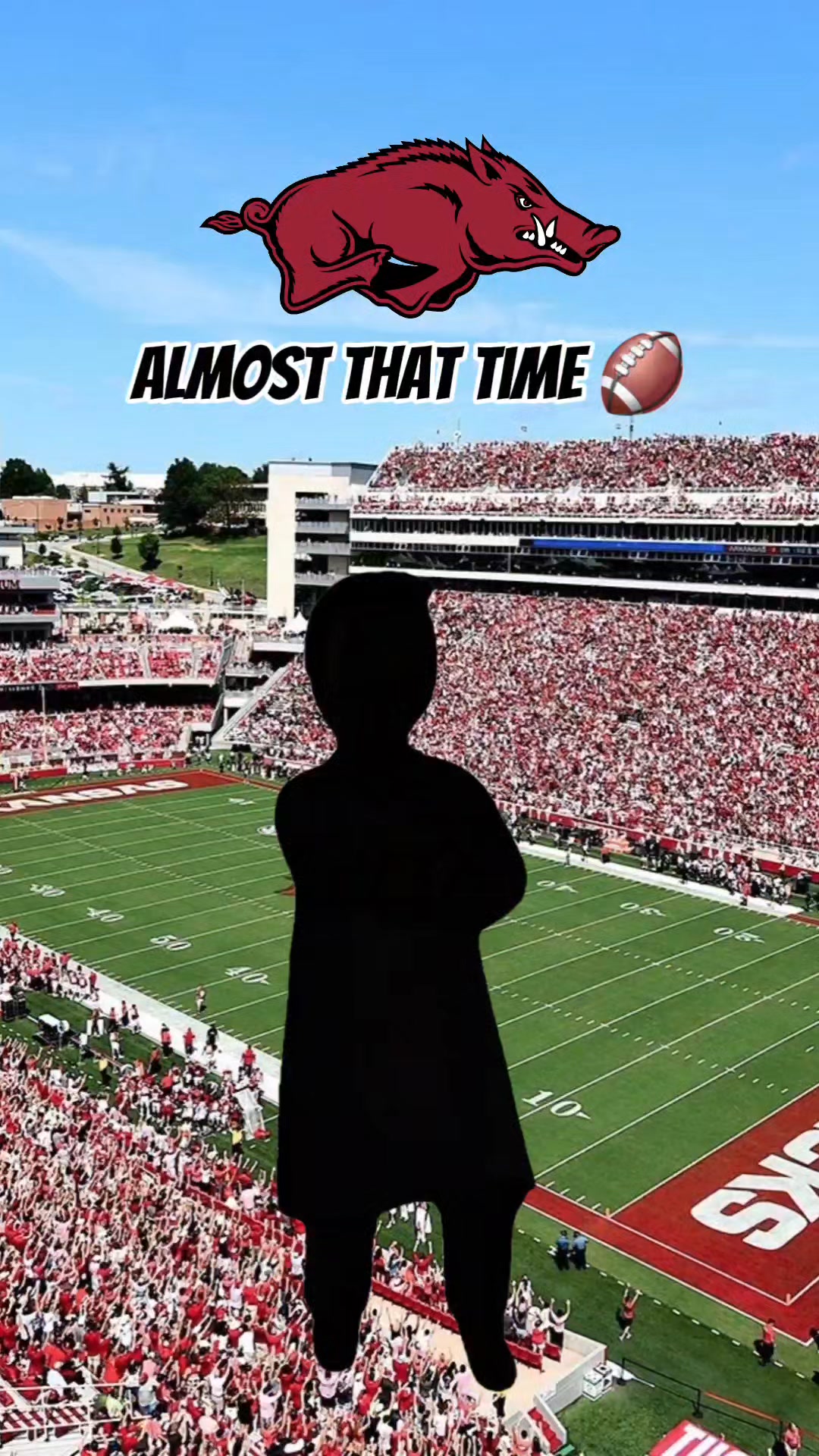 Almost time 🏈 #arkansas #razorbacks #sec #collegefootball #ncaa | The ...