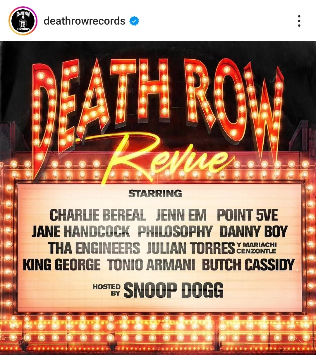 deathrowrevue out now! Listen | Death Row Records