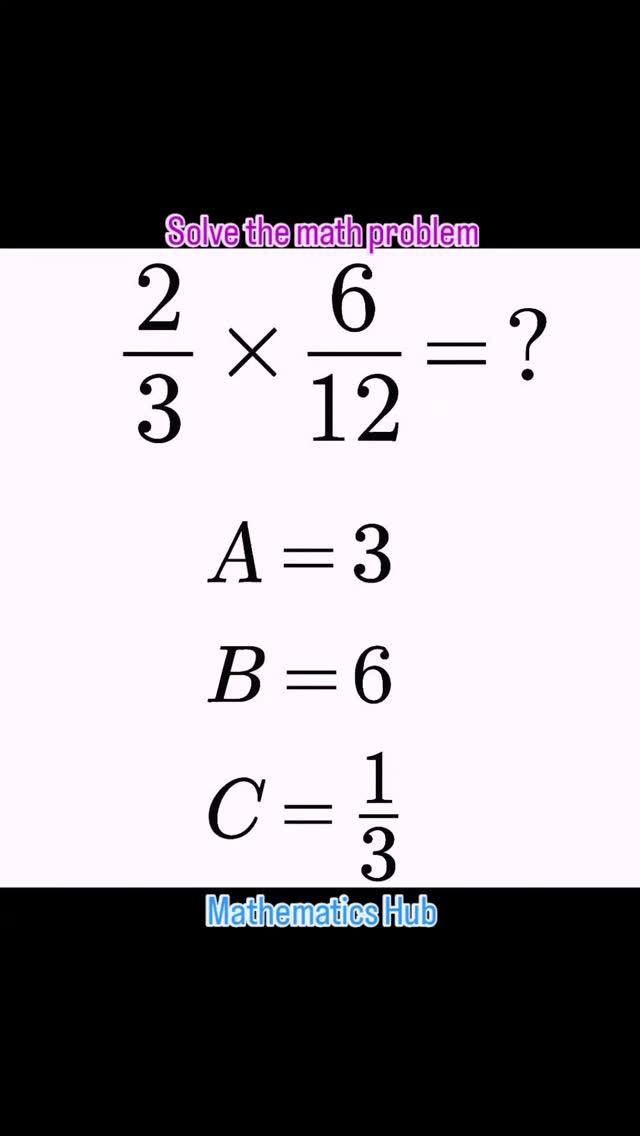 Solve the math problem #mathproblems #viralreels #viral #maths ...
