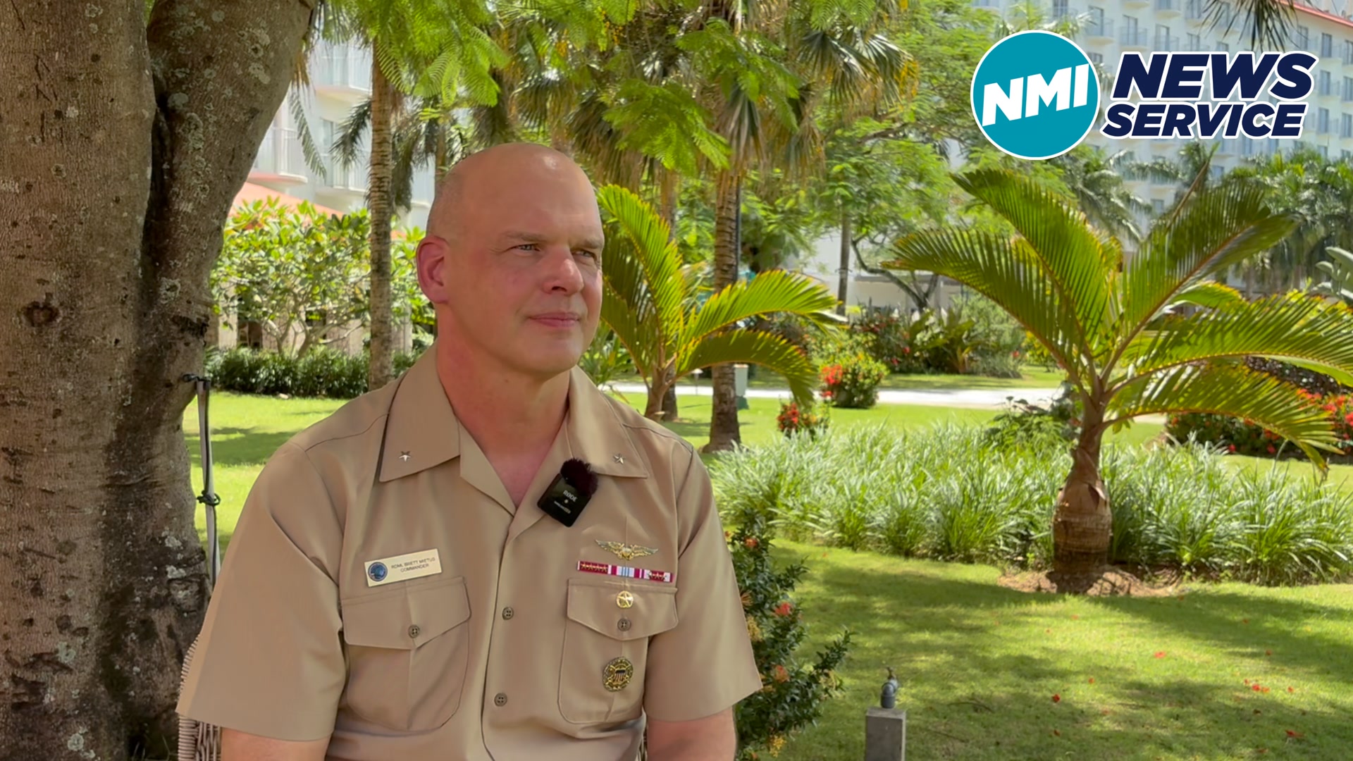 NMI News Service sat down with Rear Admiral Brett W. Mietus, Commander ...