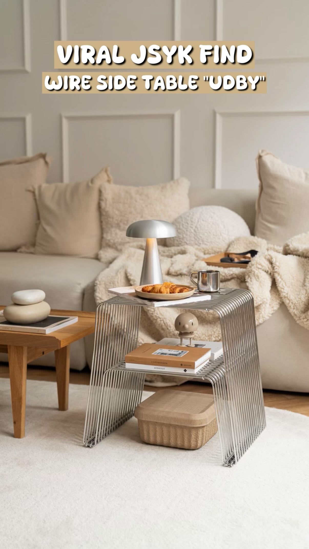Viral JYSK Wire Side Table , UDBY - Sockel