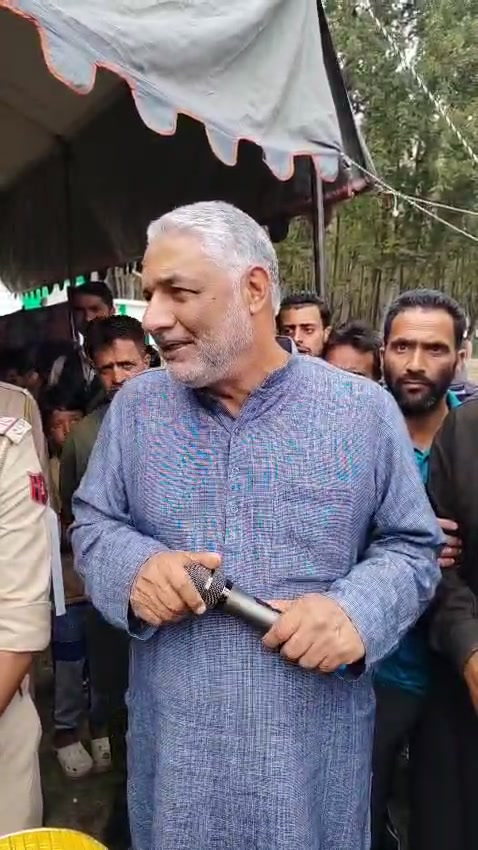 MLA sopore irshad rasool kar today at Noorgha sopore | JKNC sopore ...