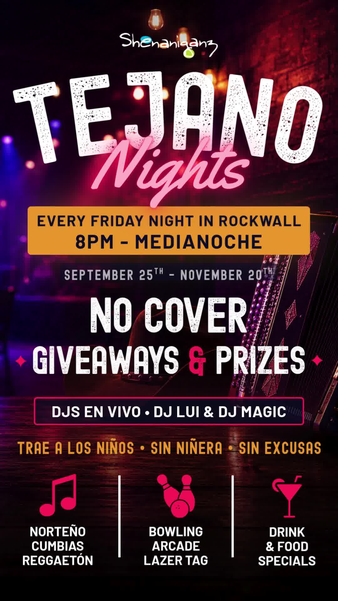 Shenaniganz | Rockwall TX