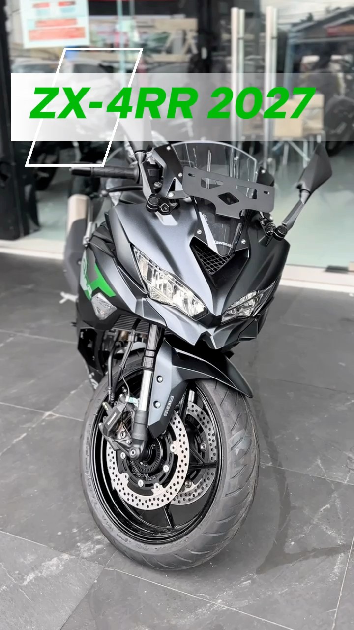🏍️ Kawasaki ZX-4RR: Small Displacement, Big Attitude 💚 Meet the
