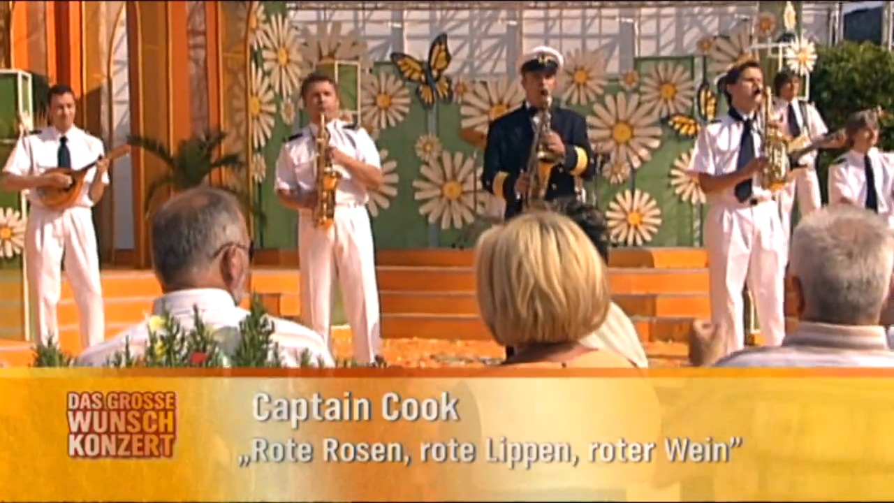 Captain Cook - Rote Rosen, Rote Lippen, Roter Wein #captaincook # ...
