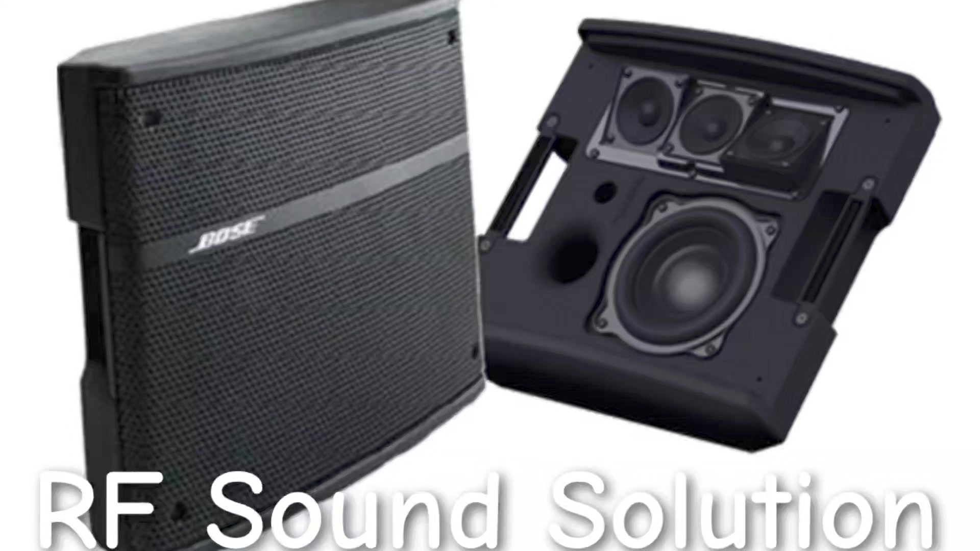 Bose panaray multi position 310M floor speaker Sound test | Rf 