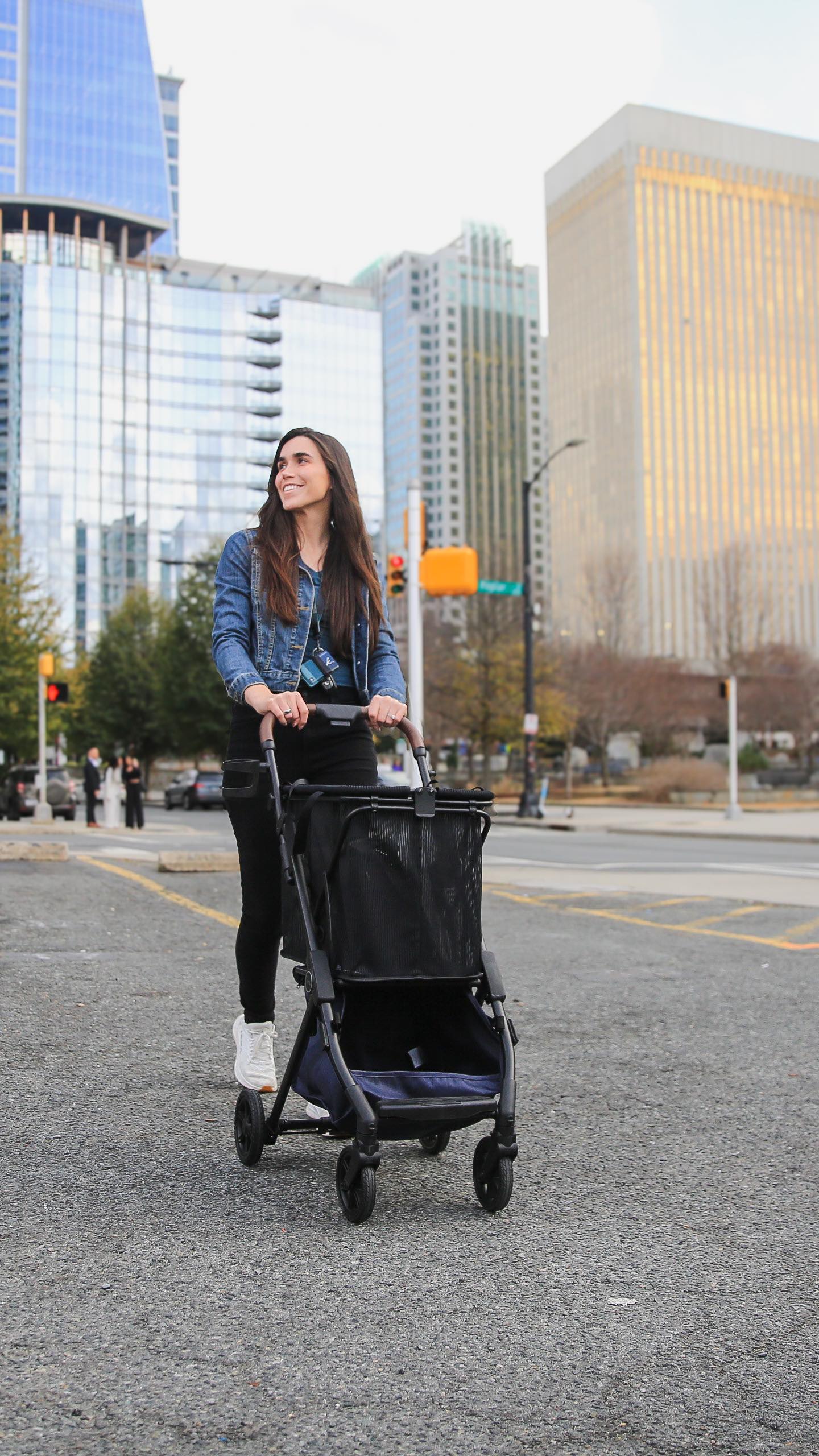 The first and ONLY cart with walker-like stability is finally here ...