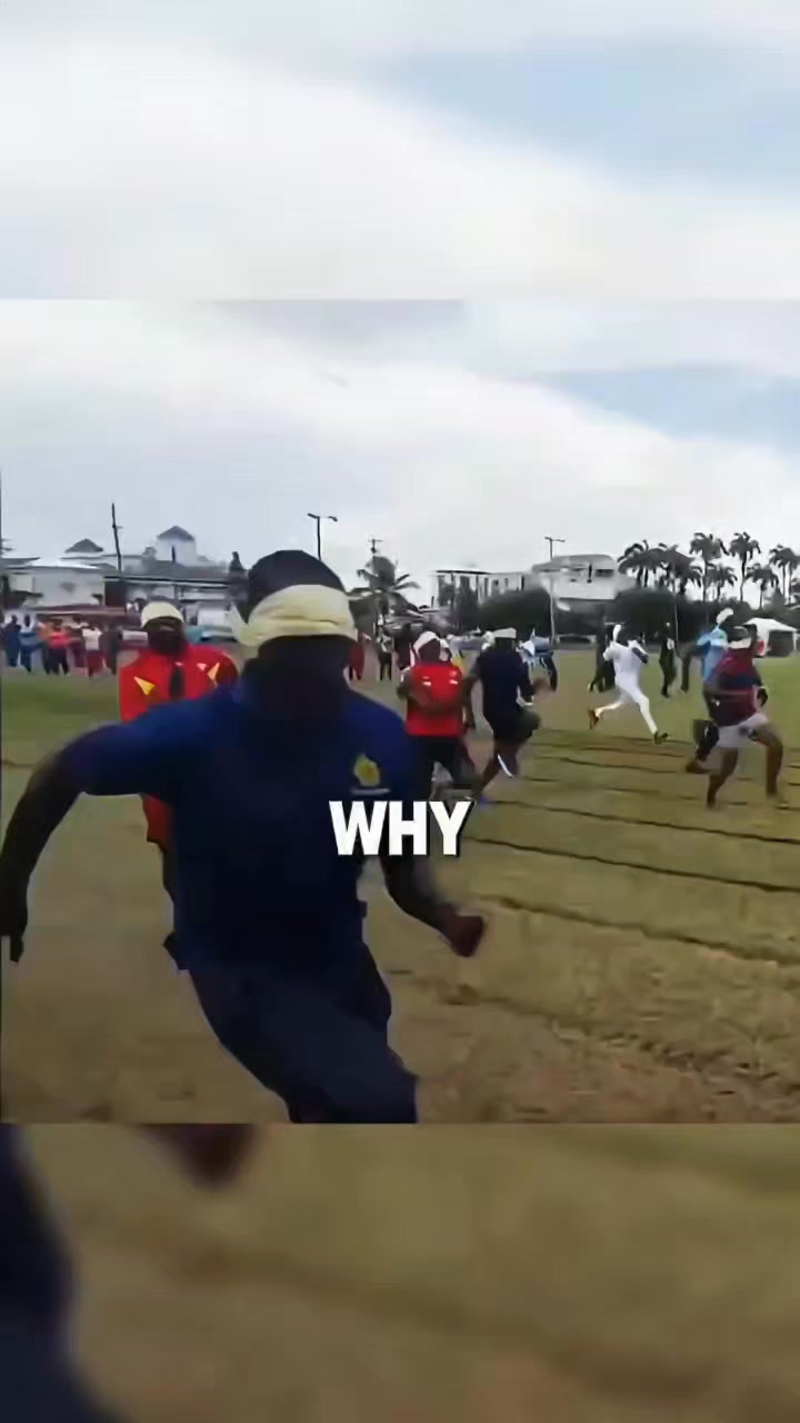 Blindfold Racing is a thing... #athletes #tracklife #running #athletics ...