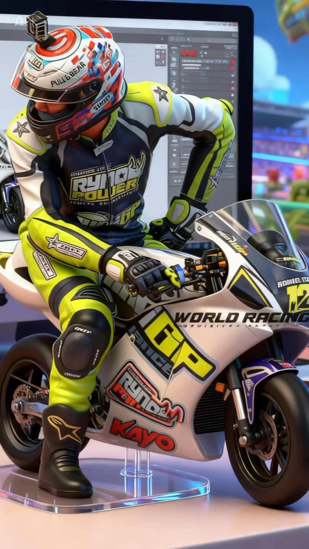 El androide #rainieltoribiofans #Teammorenoracing #Rainiel | Rainiel ...