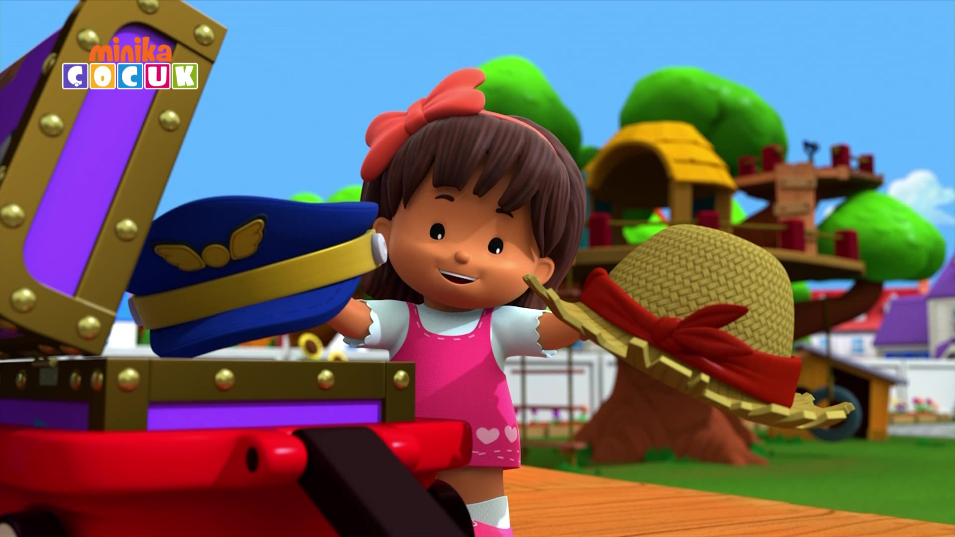 Eddie, Koby, Mia, Sofie, Tessa ve tüylü dostları Benekli… Her yerde ve
