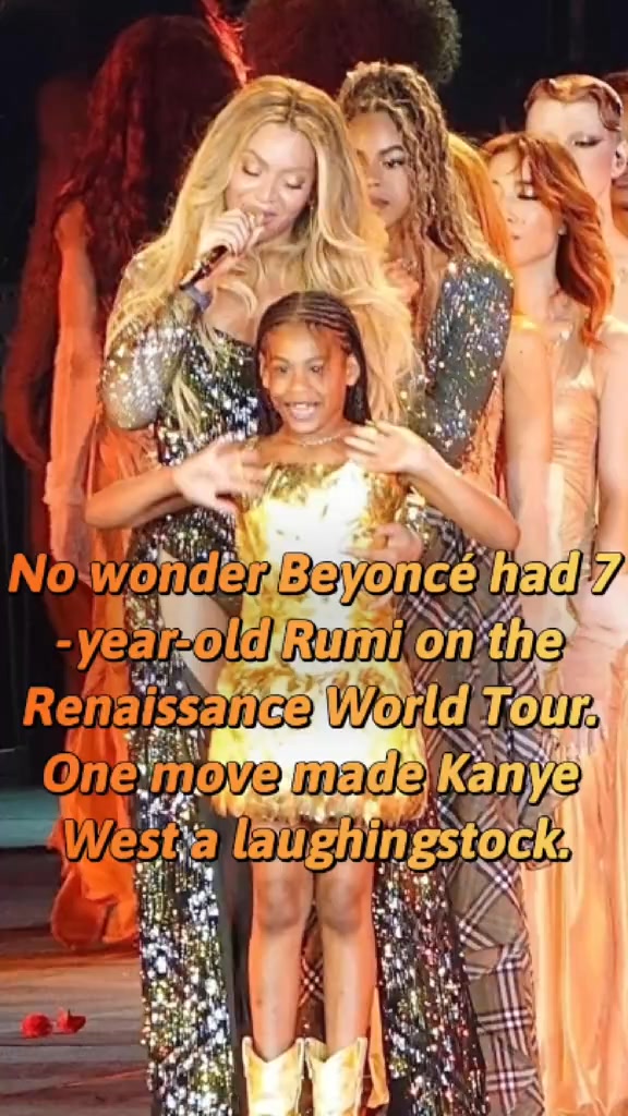 No wonder Beyoncé let 7-year-old Rumi appear on the Renaissance World ...