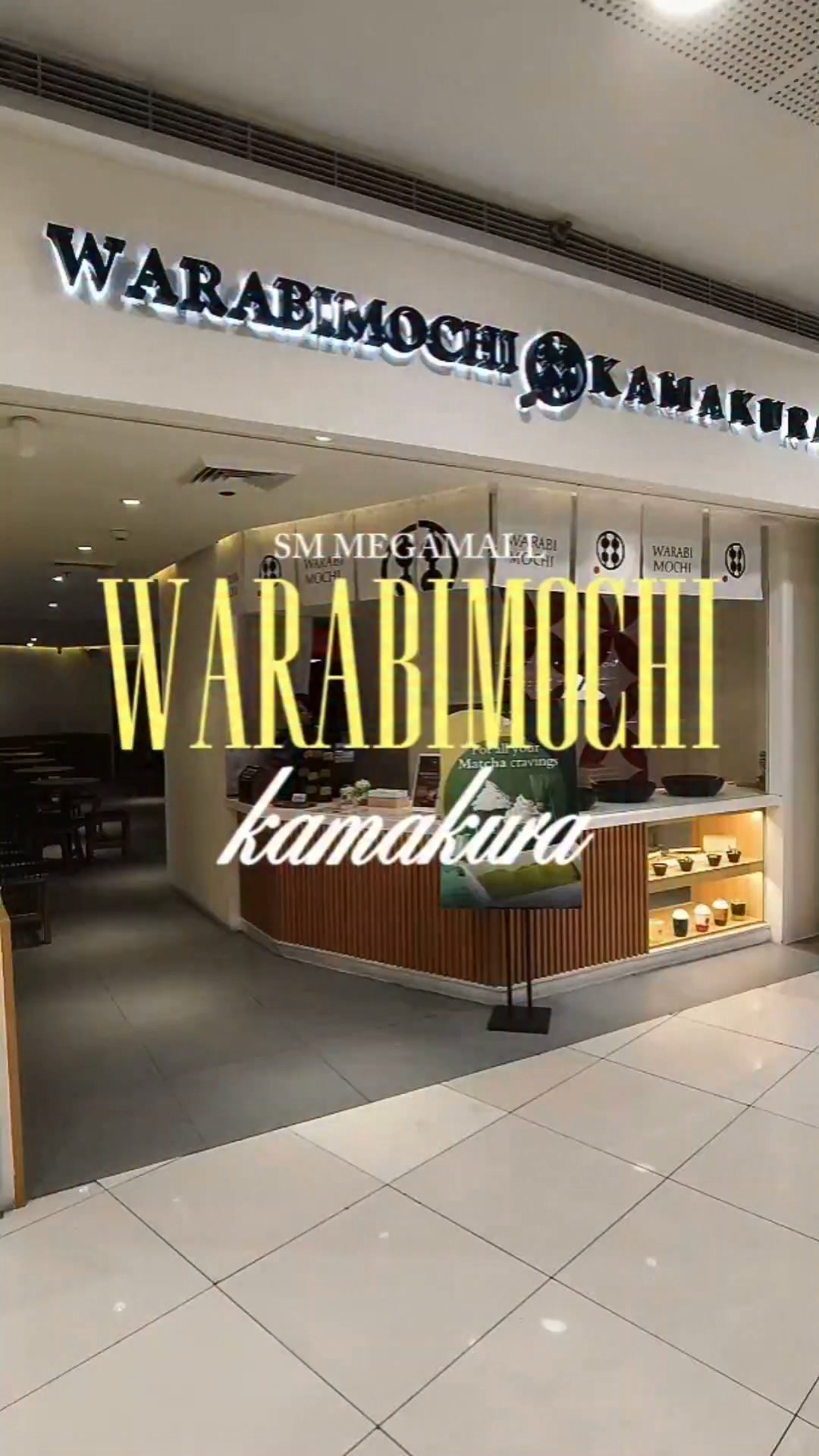 Missing Japan, so we made a little stop at Warabimochi Kamakura in