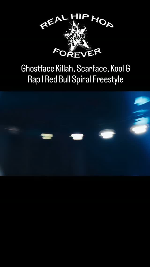 GhostfaceKillah, #Scarface, #koolgrap #RedBullSpiral Freestyle