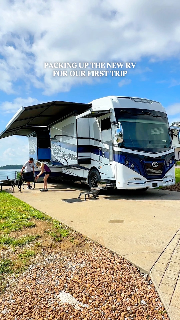 First time packing up the new RV! We’ll be doing this every week for ...