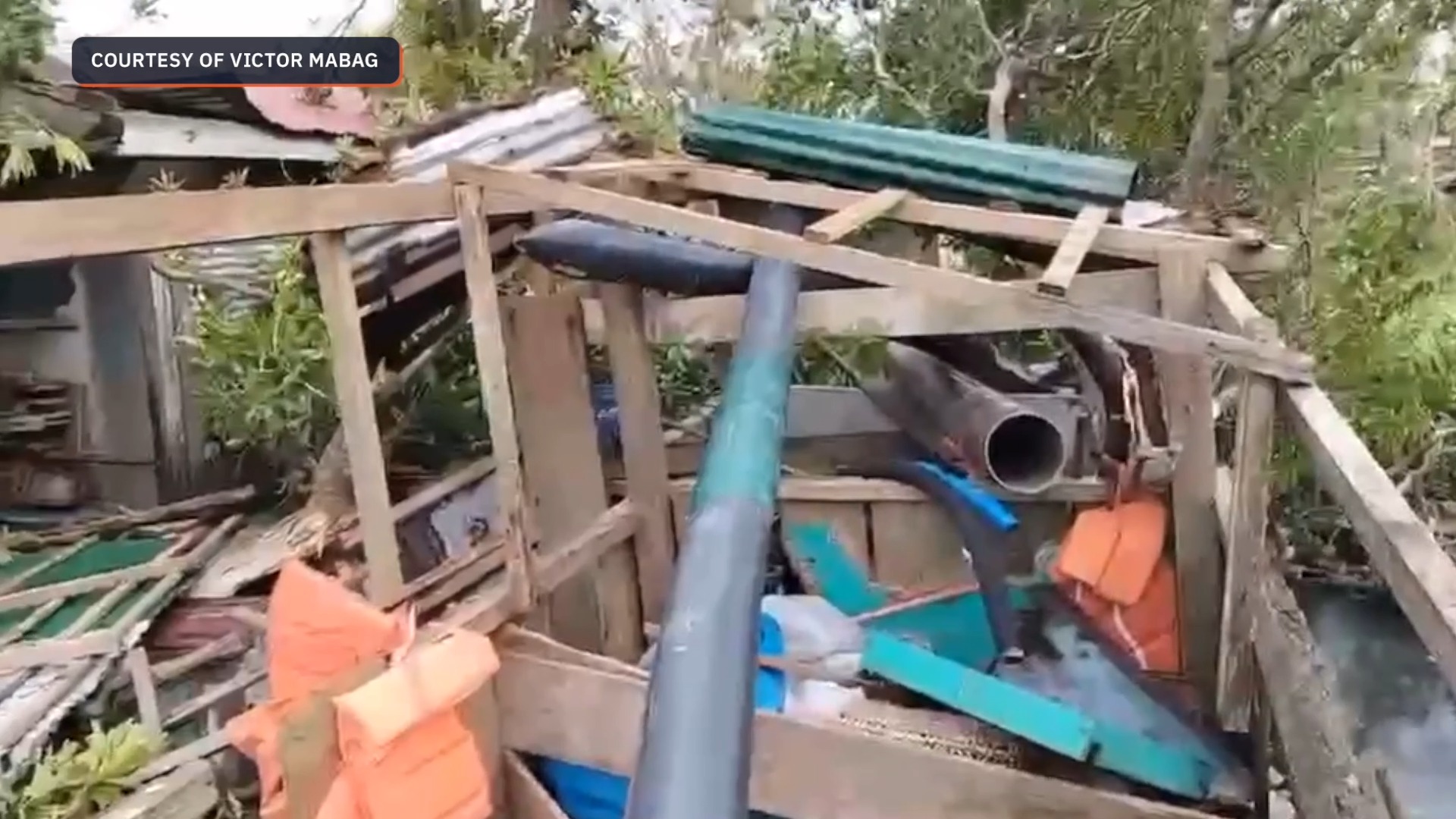 Aftermath of Super Typhoon Nando in Camiguin Island WATCH: Resident ...