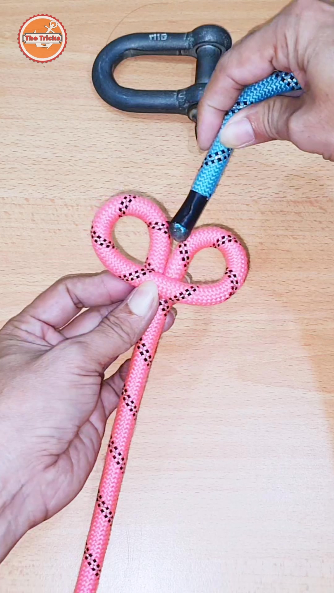 Rope Knot hack 💡 Easy DIY trick for home #knots #reels #trending #trend ...