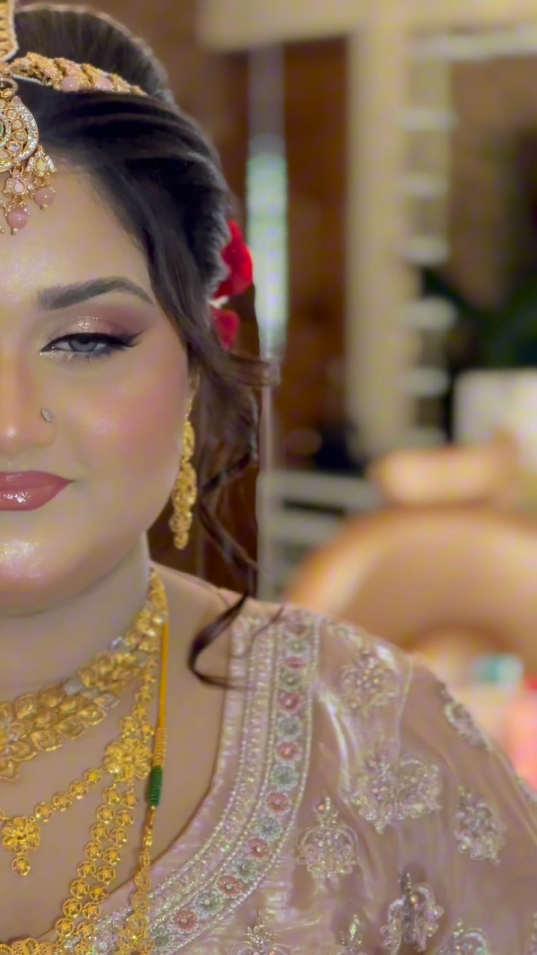 Wedding look 💫. Ewana Bridal Makeover. #royalbride | Ewana Bridal ...