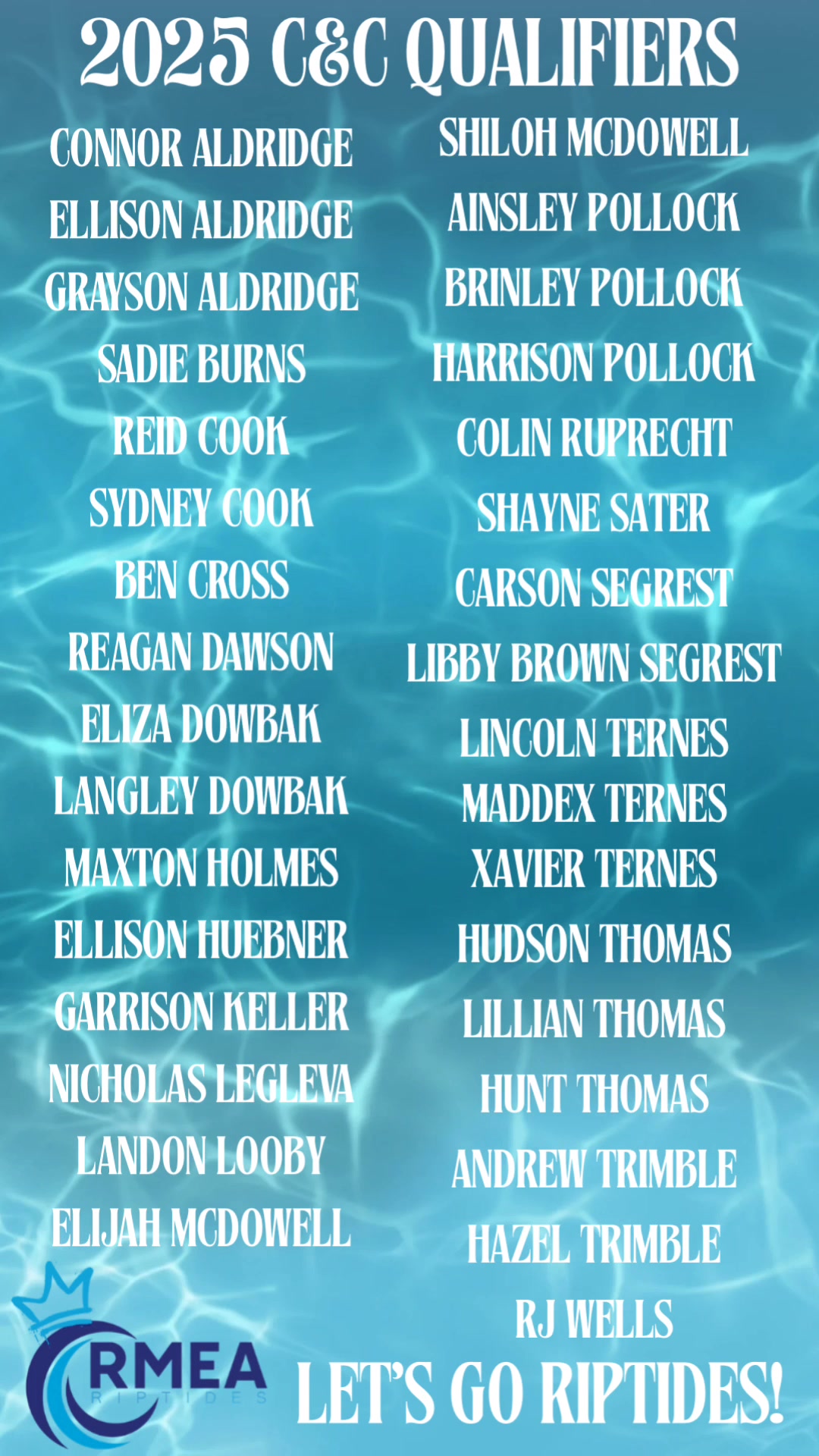 RMEA Riptides Swim Team | Greenville SC
