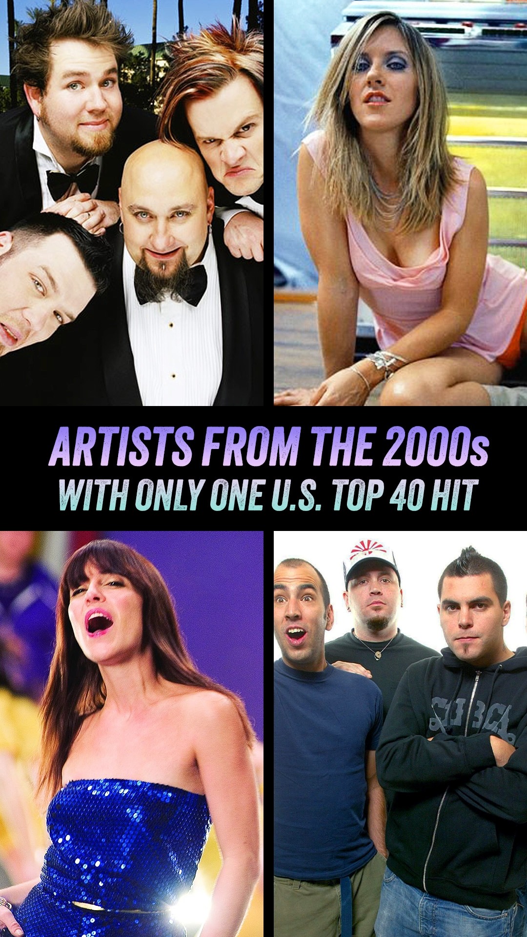 00s Songs By Artists With Only One Top 40 Hit On The U.S.