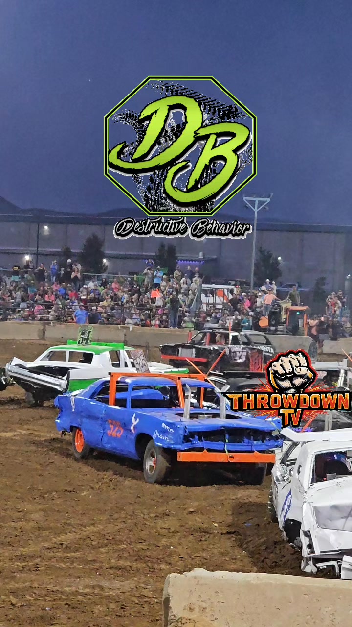 Destructive Behavior #throwdowntv #bringingthefight #demolitionderby # ...