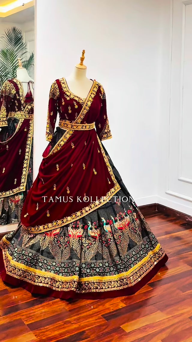 gurung dress new design Loshar Special ✨ Fully Customizable • Worldwide Shipping Available #tamuskollection #gurungdresz #magardress | Tamus Kollection traditional full gurung dress female Button Down Denim Dress Bridal lehnga Size:XL (11-12)
