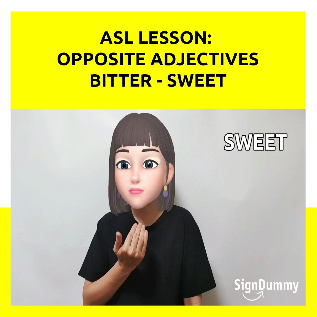 American Sign Language Adjectives QuickStudy American Sign Language