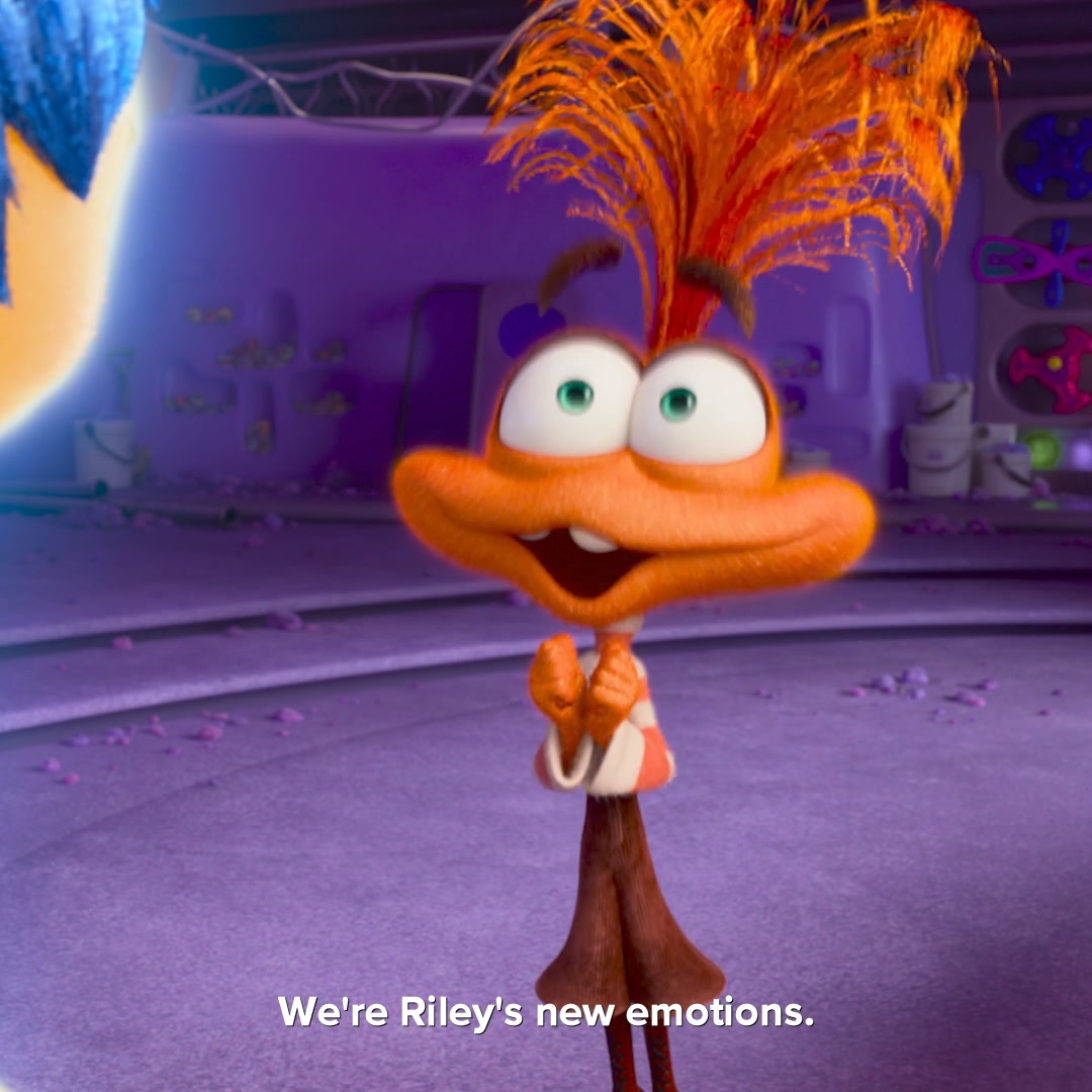 Pixar - Meet all of Riley's new emotions in Disney