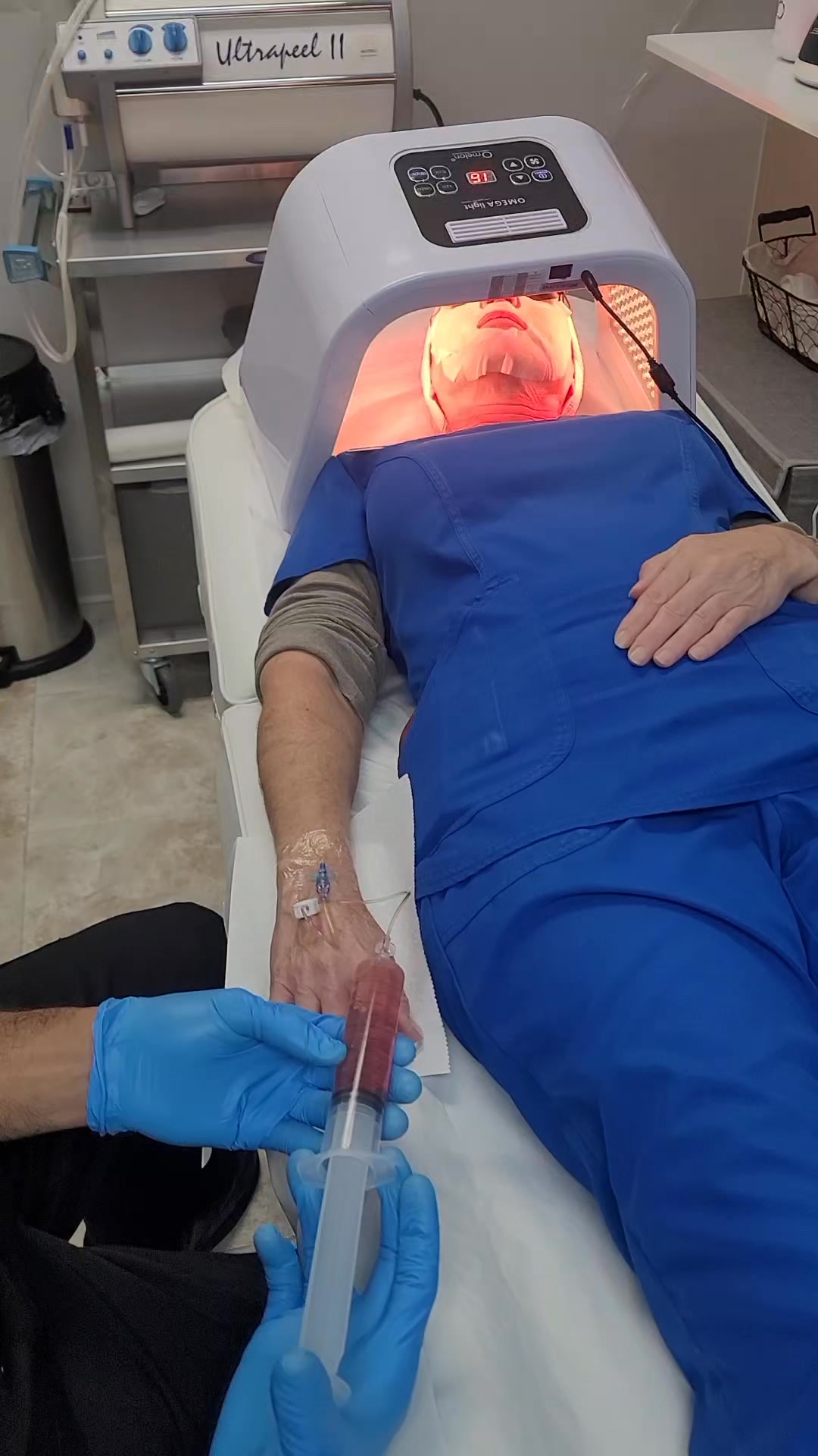 Tell us a more relaxing combination than our LED Facial and IV Therapy, we'll wait 😉, It is the ultimate self-care experience to get you feeling refreshed and rejuvenated! ✨💧 , 💆‍♀️ LED facials soothe 