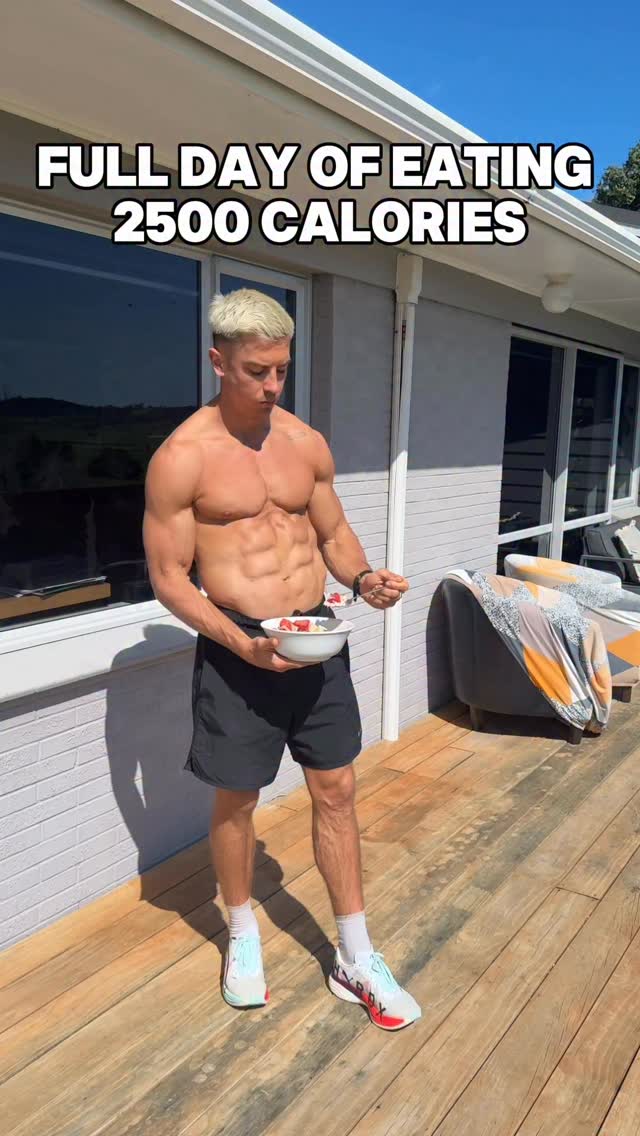2,500 CALS FULL DAY OF EATING 🔥👇🏽 The mission 79kg bodyweight for ...