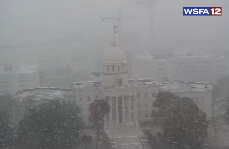 WSFA-TV - Just took a peek out the windows here at the... | Facebook