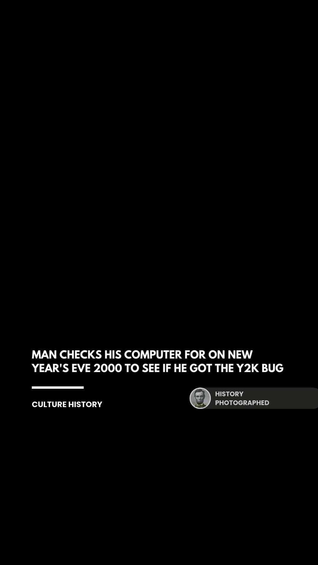 The Y2K bug was a computer flaw... - History In Pictures | Facebook