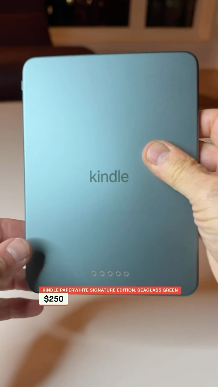 Kindle's newest Paperwhite has gotten an upgrade with the