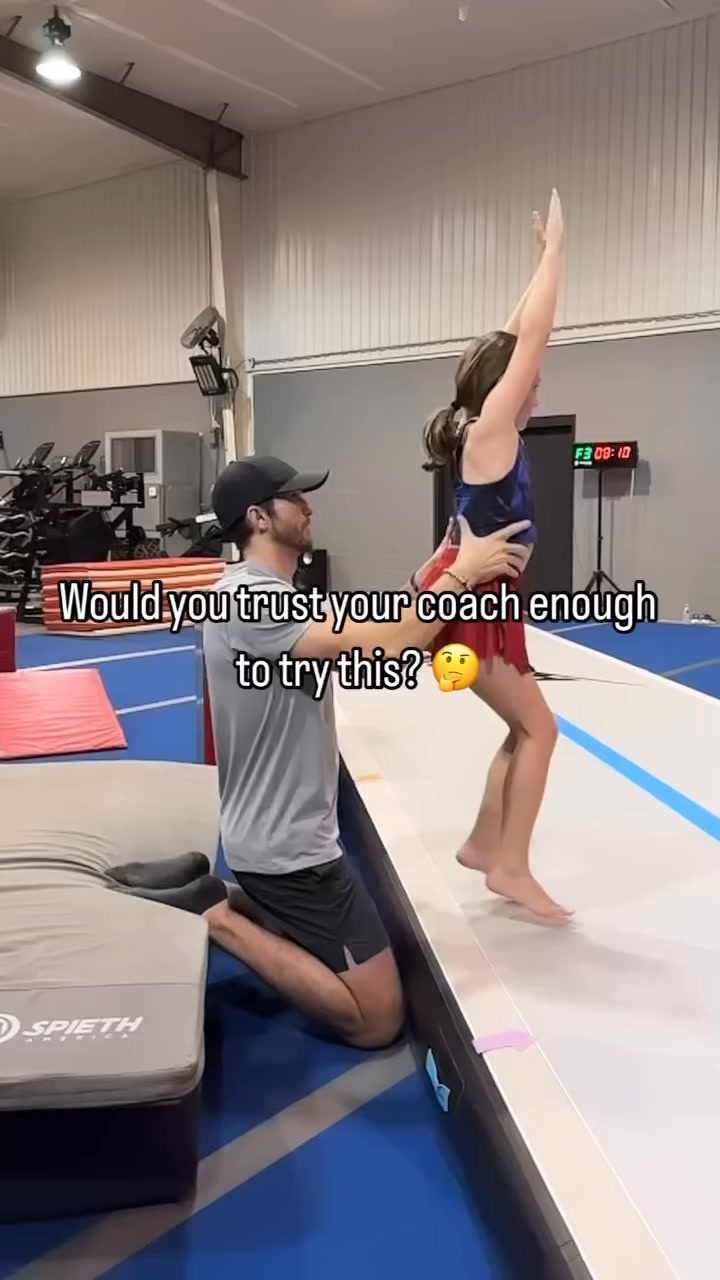 Trust is everything #coachjason #tumblingtechnique #athletedevelopment ...