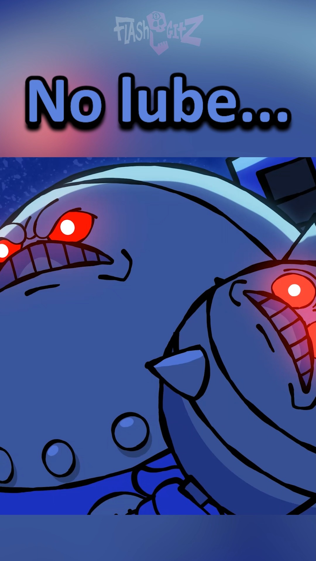 NO LUBE #flashgitz #spaceking #animationmeme | Flashgitz | Facebook