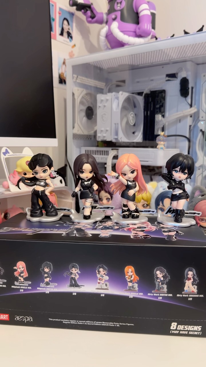 popmart aespa unboxing memorable #aespa Memorable Picks カリナ