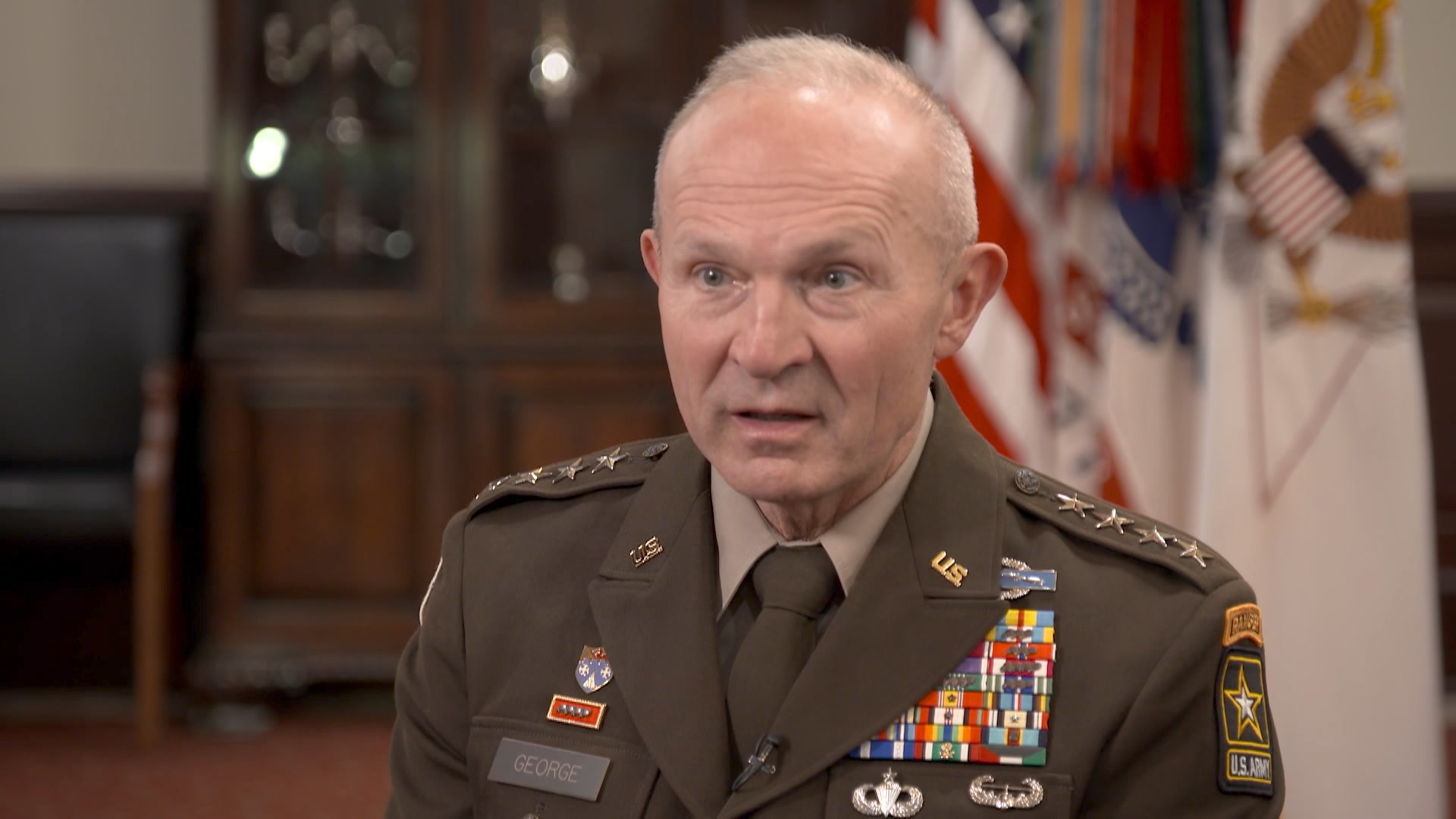 General Randy George, the US Army chief of staff, says the military has ...