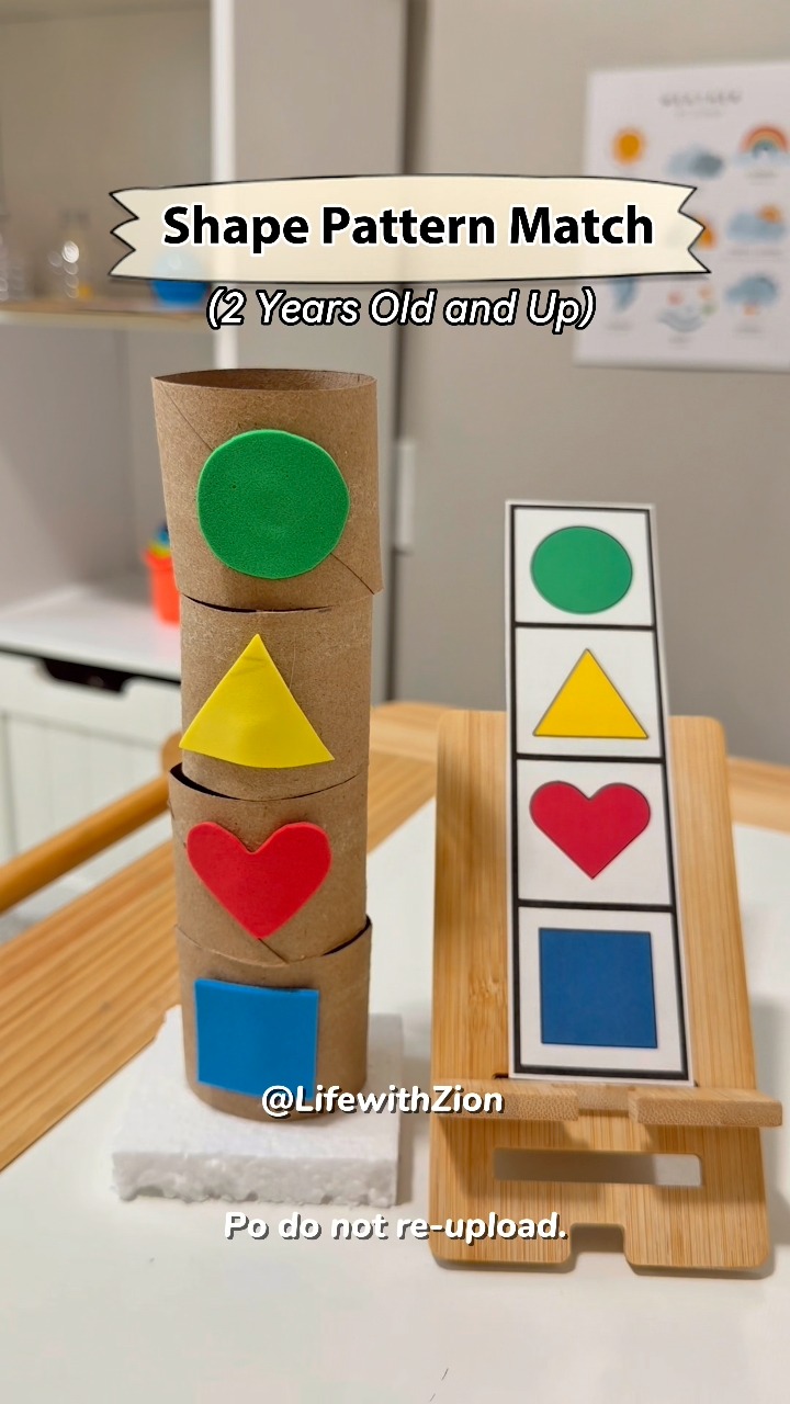 Looking for a hands-on activity that develops shape pattern recognition ...