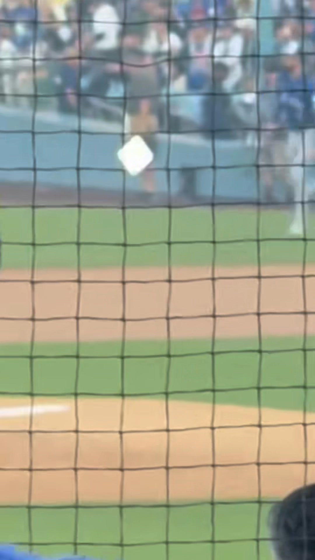Hideo Nomo throws out the ceremonial first pitch ahead of World