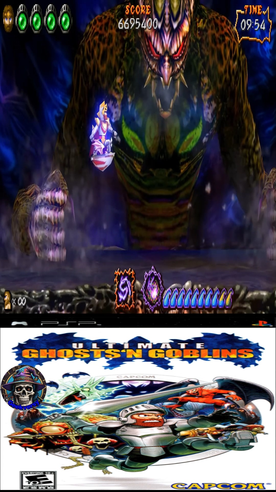 Ultimate Ghosts 'n Goblins (PSP) - Secret Final Boss - Hades