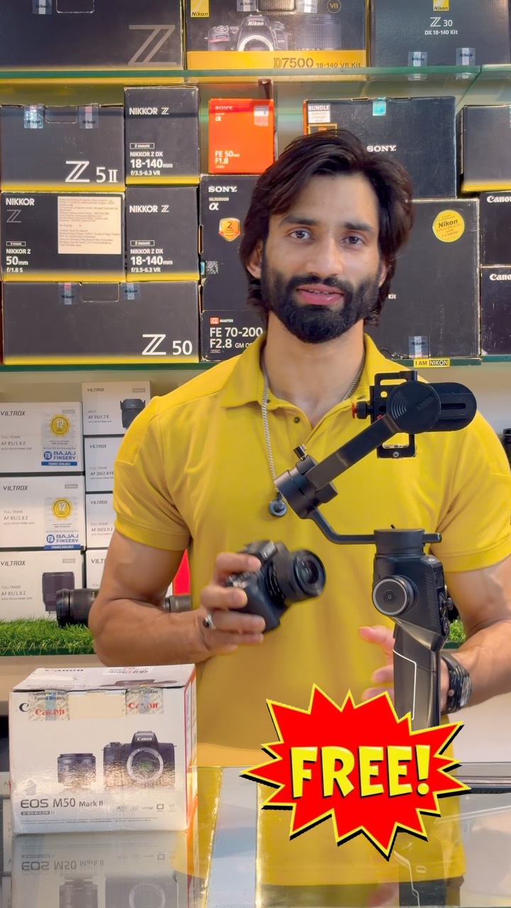 CANON EF-S 18-55 F3.5-5.6 IS STM 新品級 #90 📸 CAMERA LO, GIMBAL FREE! 🔥 Aapka dream camera ab aur bhi