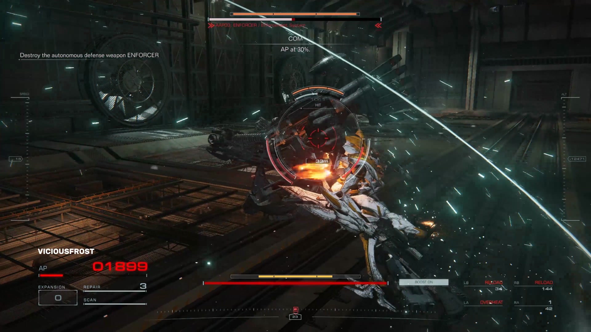 AAP03 Enforcer Boss Fight | Armored Core VI: Fires of Rubicon An ...