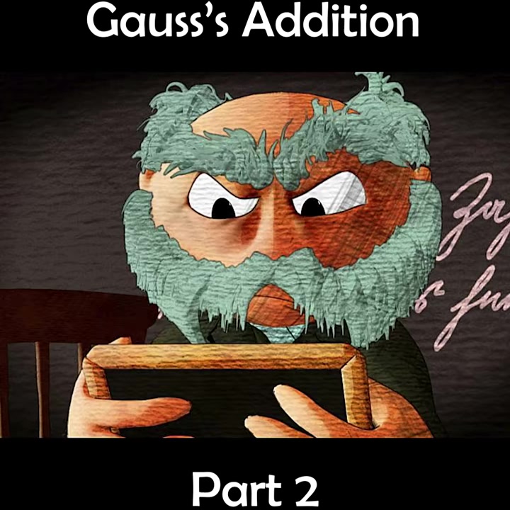 Part 2 to ... #maths #gauss's #math #addiction. #mathematics # ...