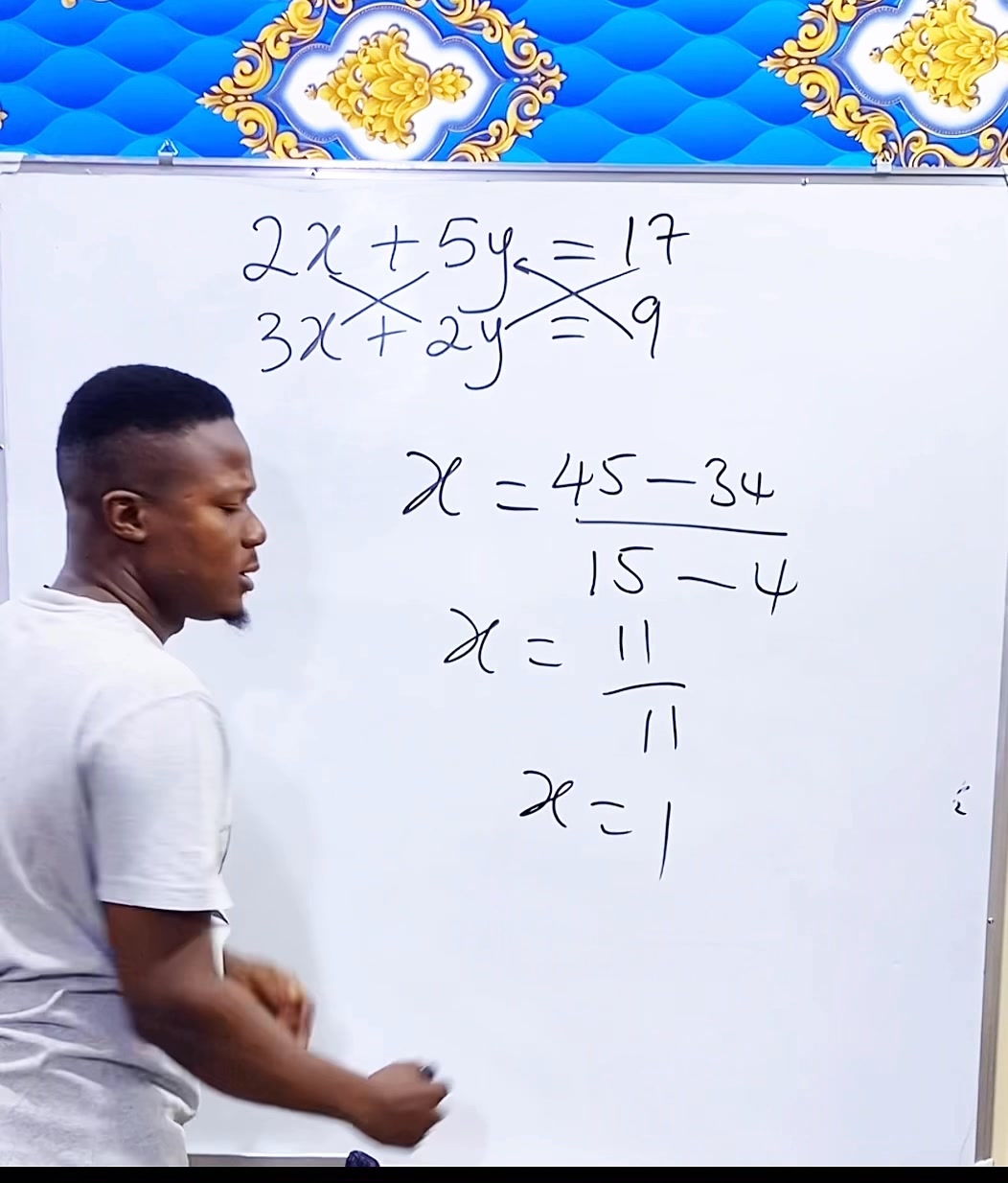 Simultaneous Equation | Esomnofu Online MATH