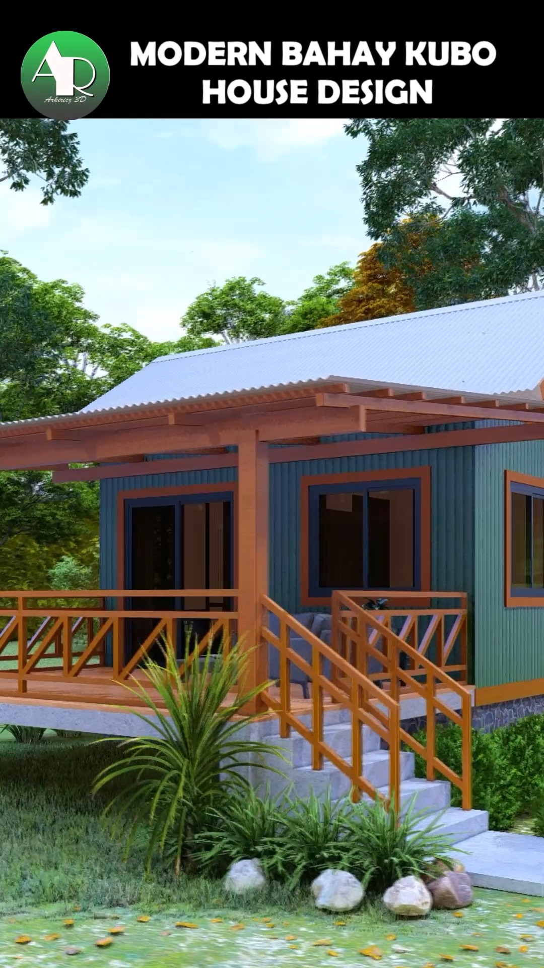 Modern Bahay Kubo Design🏠💚#fblifestyle | Arkiricz 3D 2.0 | Facebook