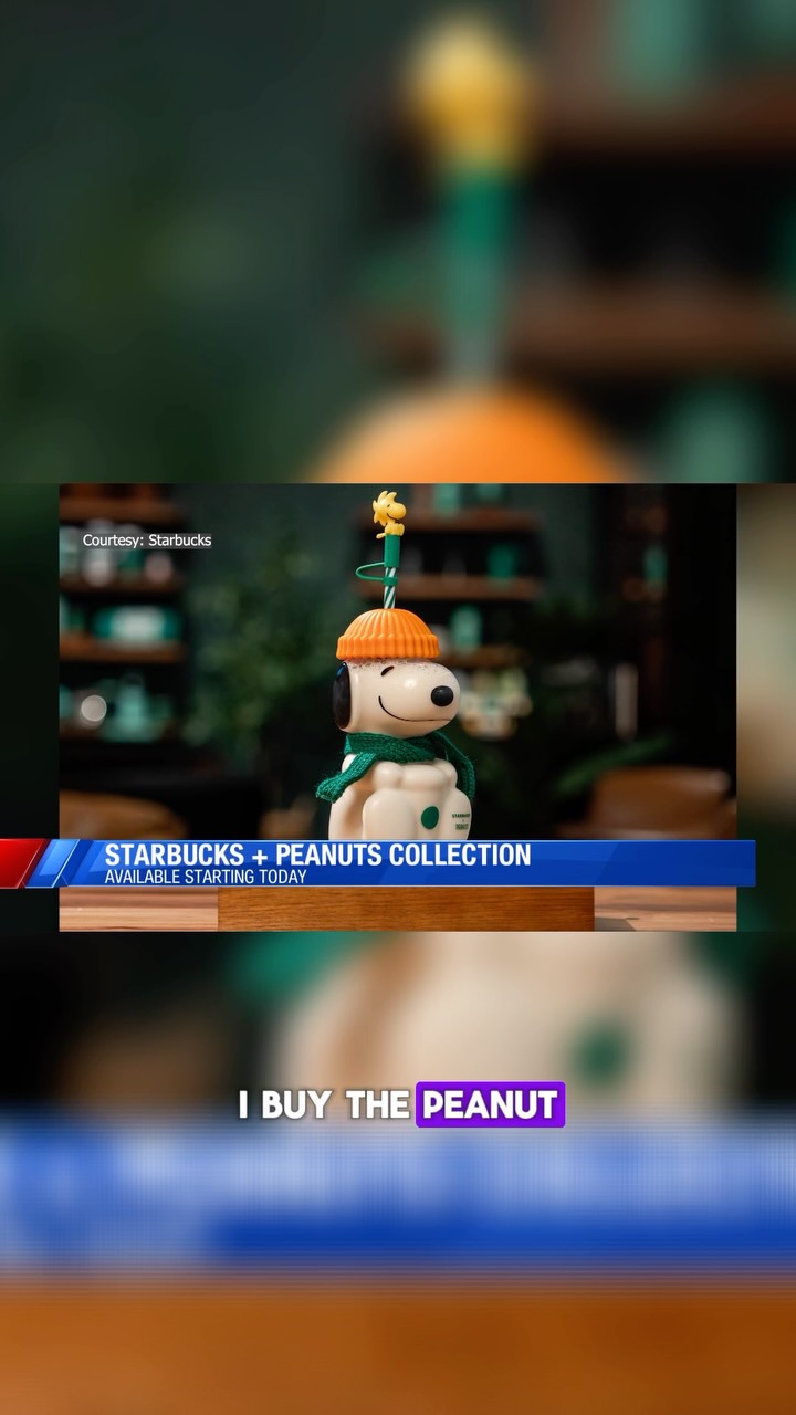 A snoopy Starbucks cup??? Would you buy one? | Mederios Babb CBS 47