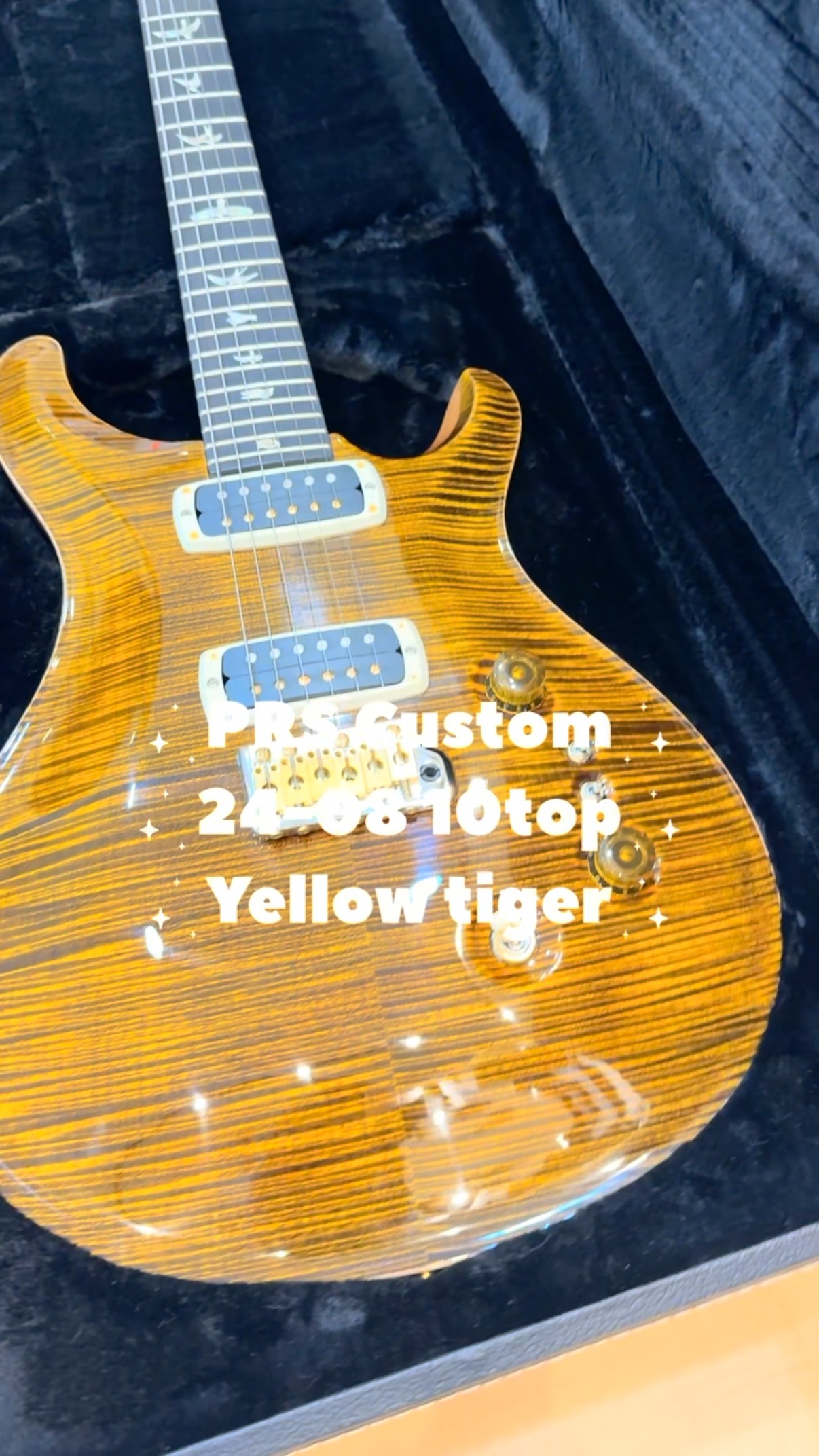 今天要開箱的是…. **2025 PRS Custom 24-08 10-Top Yellow Tiger** 這次要介紹的是 PRS 旗艦款 ...