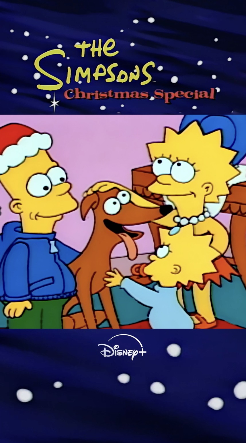 The first Simpsons Christmas ️ Stream all episodes of The Simpsons ...