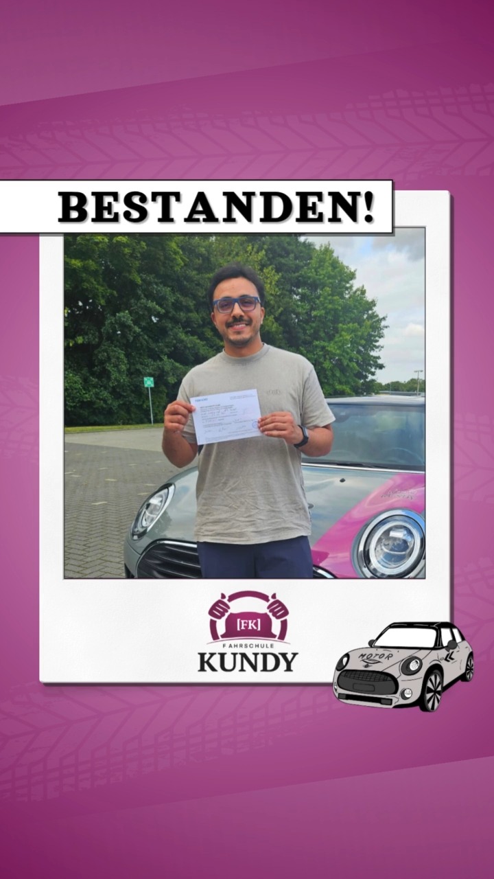 Nico hat überzeugt und ist nun mit Euch auf den Strassen unterwegs.# ...